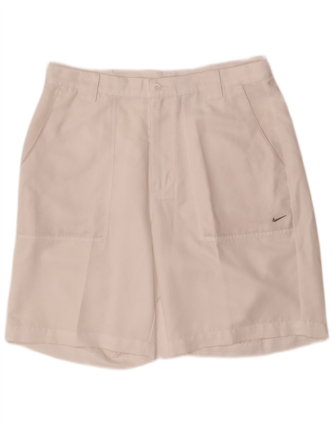 Pantaloni scurți chino pentru bărbați Nike W34 Poliester alb mare
