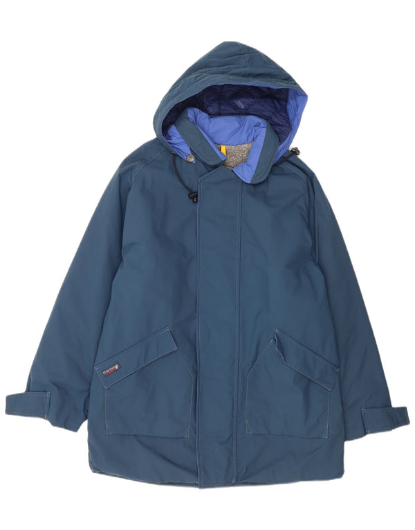 Jachetă Parka Sherpa cu glugă pentru bărbați Murphy & Nye UK 38 Medium Bleumarin