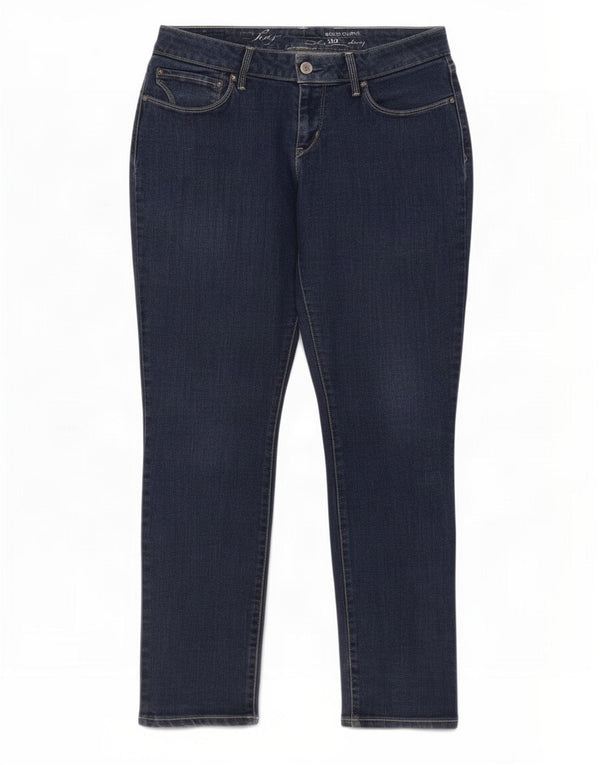 Blugi skinny Levi's Bold Curve pentru femei W32 L30 bumbac bleumarin