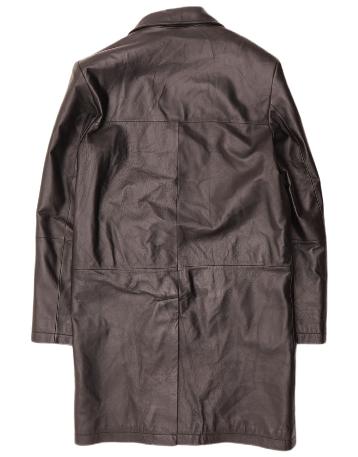 Palton din piele pentru bărbați Conbipel IT 46 Mic din piele neagră