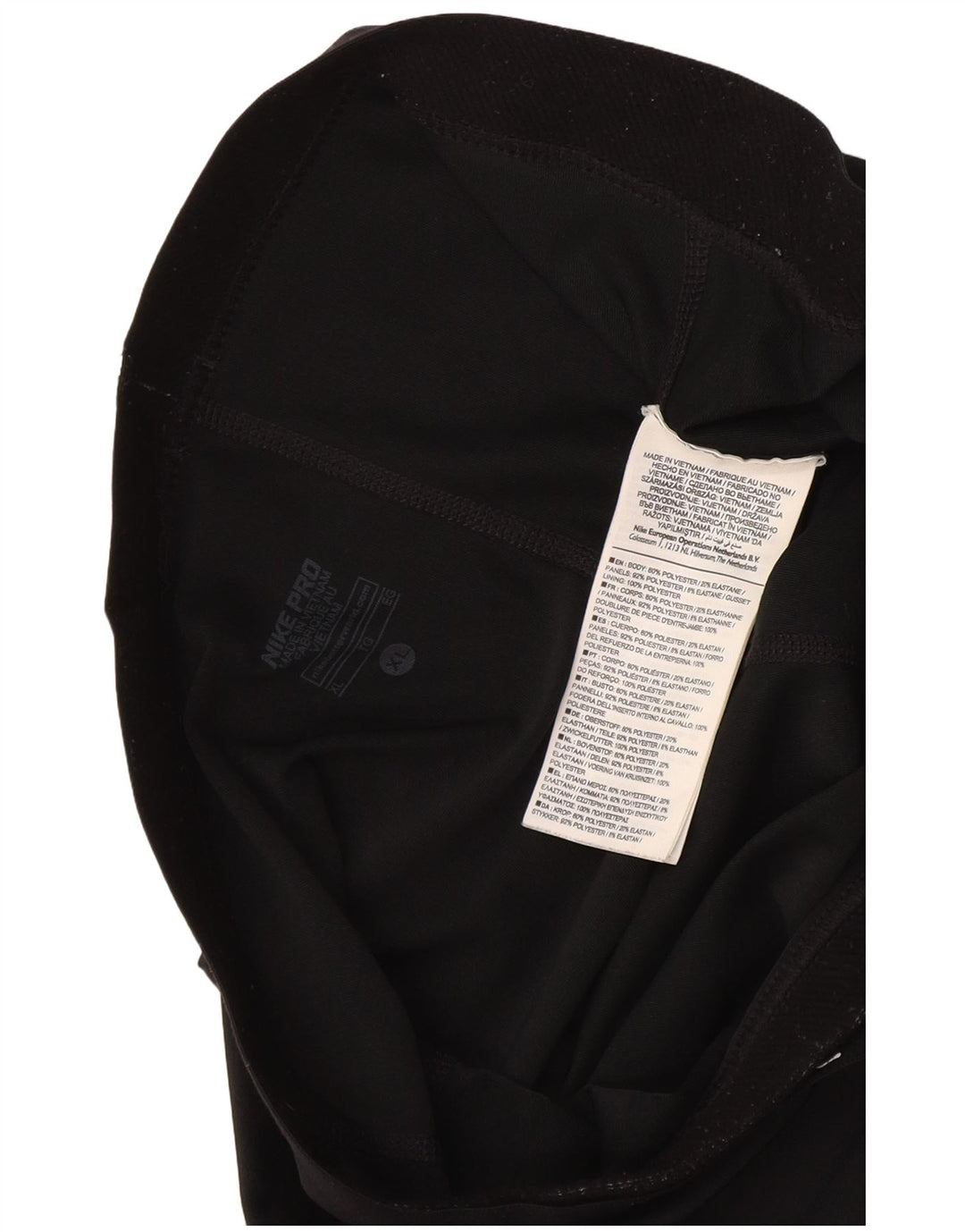 Leggings Nike Dri Fit Graphic Capri pentru femei UK 18 XL Poliester negru