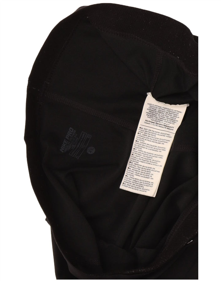 Leggings Nike Dri Fit Graphic Capri pentru femei UK 18 XL Poliester negru