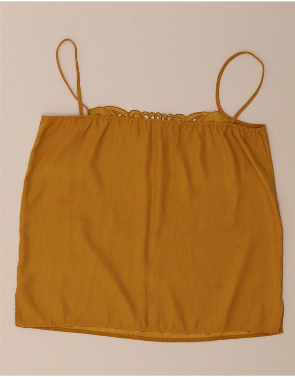 Cami Top pentru femei Vintage IT 42 Galben mediu