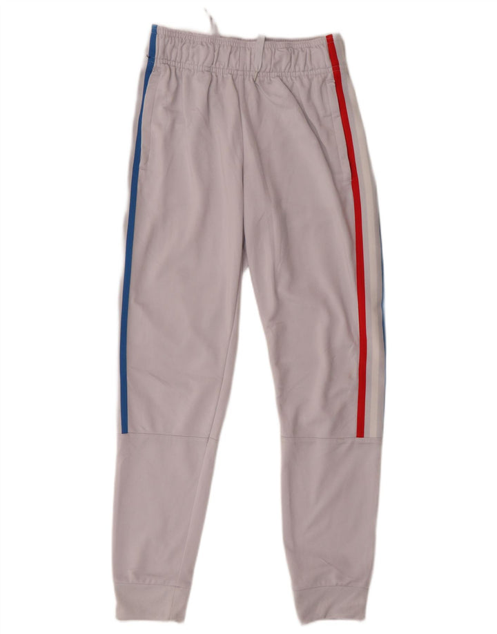 Pantaloni de trening Adidas baieti Joggeri 12-13 ani poliester gri