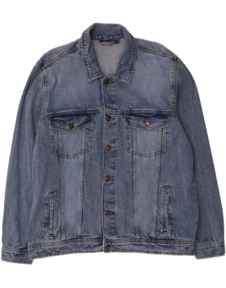 Jachetă de blugi pentru bărbați LIVERGY UK 46 3XL Bumbac albastru
