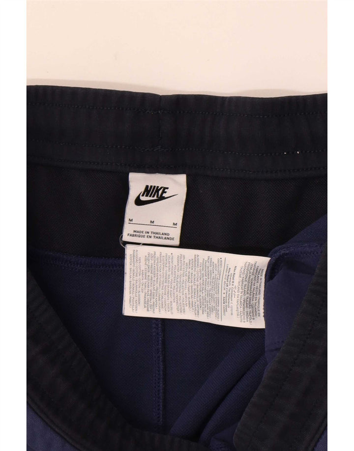 Pantaloni de trening pentru bărbați Nike Pantaloni de jogging Mediu, bleumarin, bumbac color bloc