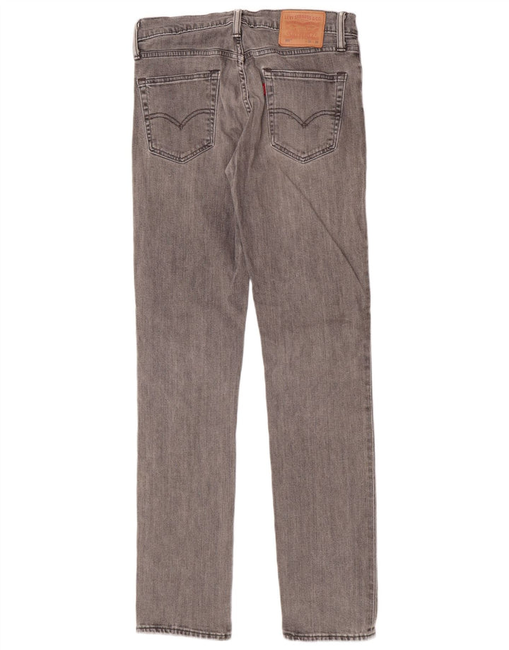 Blugi Levi's 511 Slim pentru bărbați W31 L34 bumbac gri