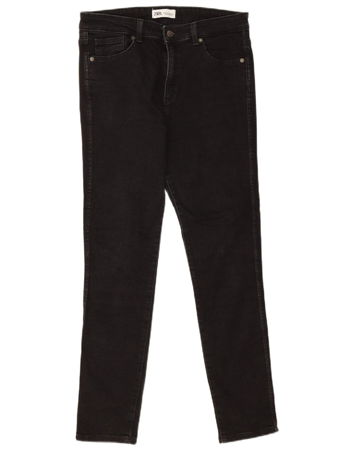Blugi slim pentru femei Zara EU 40 Medium W30 L28 Bumbac negru