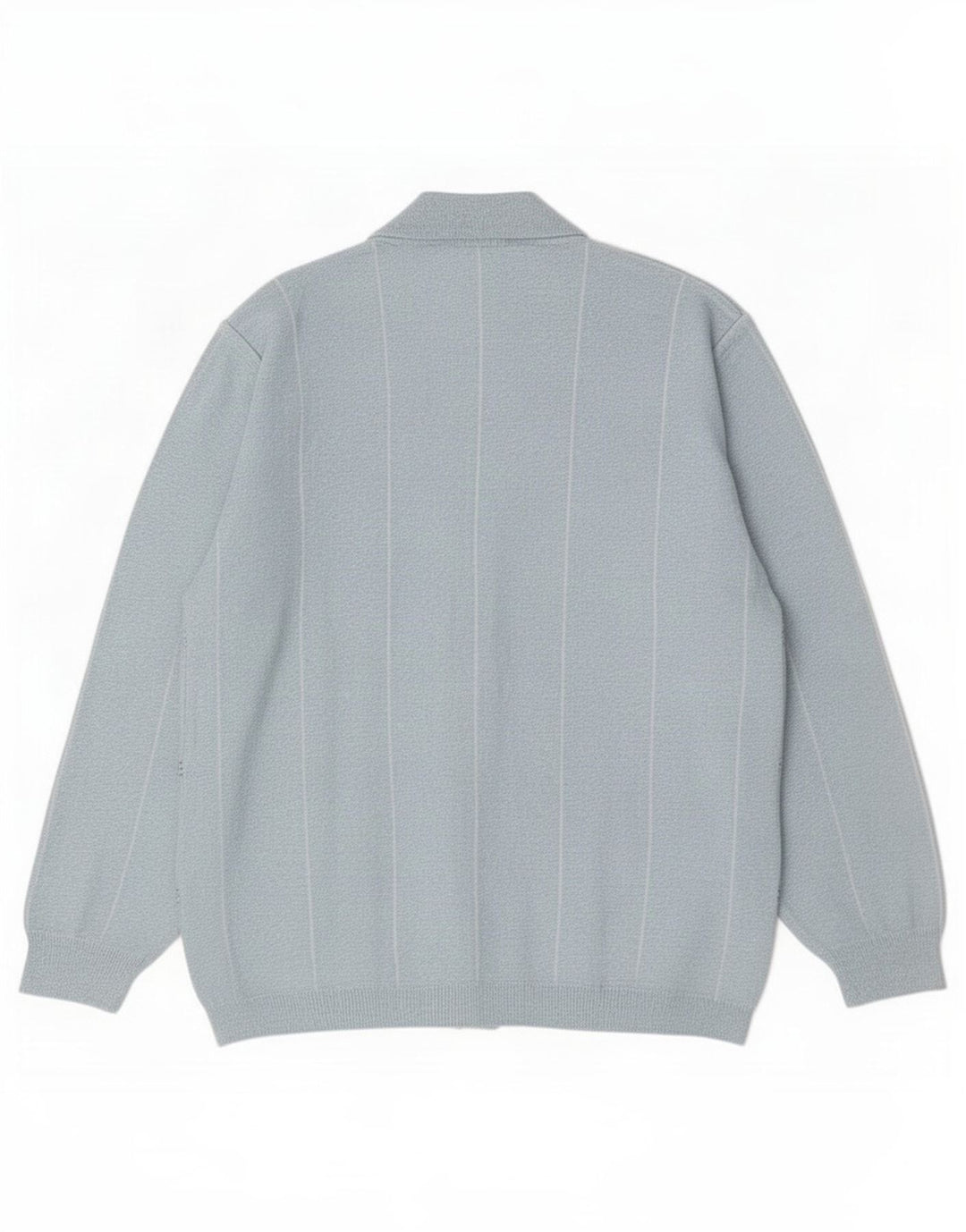 Pulover cardigan pentru bărbați Rodes, mare, albastru, acrilic