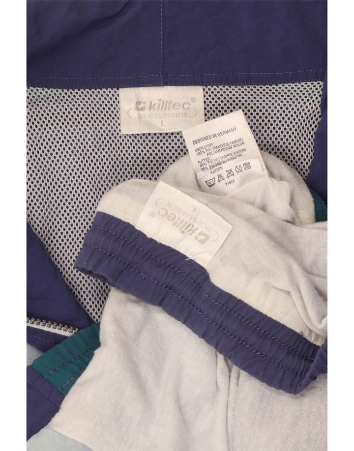 Trening complet cu grafică Killtec pentru bărbați, mare, albastru, din poliamidă