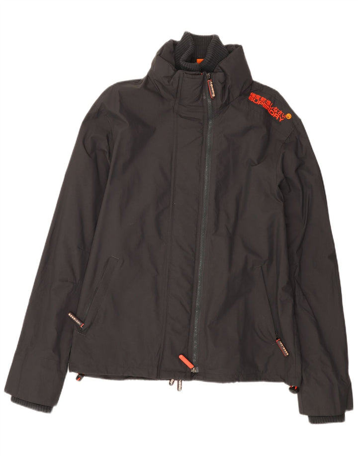 Jachetă Windbreaker pentru femei SUPERDRY UK 20 2XL Nylon negru