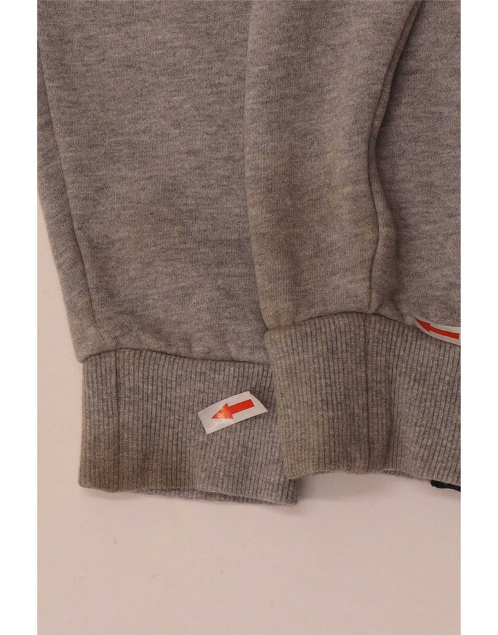 Hanorac cu grafic pentru băieți Ellesse Pulover 12-13 ani bumbac gri