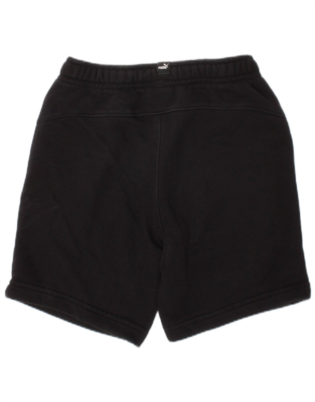 Pantaloni scurți sport PUMA băieți 5-6 ani bumbac negru