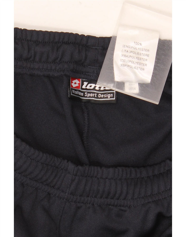 Pantaloni de trening pentru bărbați Lotto UK 38/40 Poliester mediu albastru bleumarin