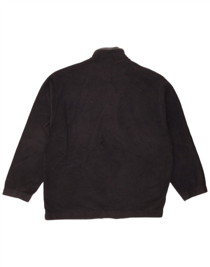 Jachetă pentru bărbați Marks & Spencer Blue Harbour Fleece UK 42 XL Negru