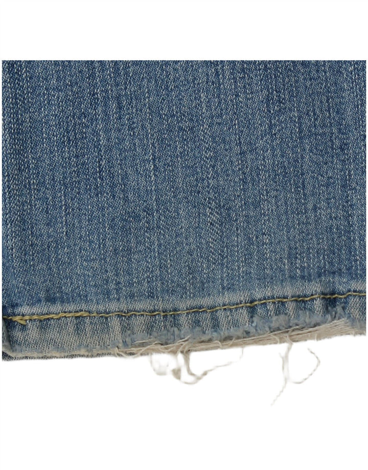 Blugi evazați Levi's pentru femei 519 US 11 Large W32 L30 Blue Bumbac