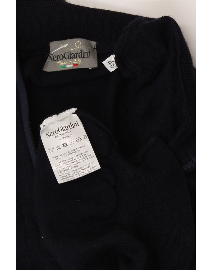 Pulover pentru bărbați, cu fermoar și gât, IT 48 Medium