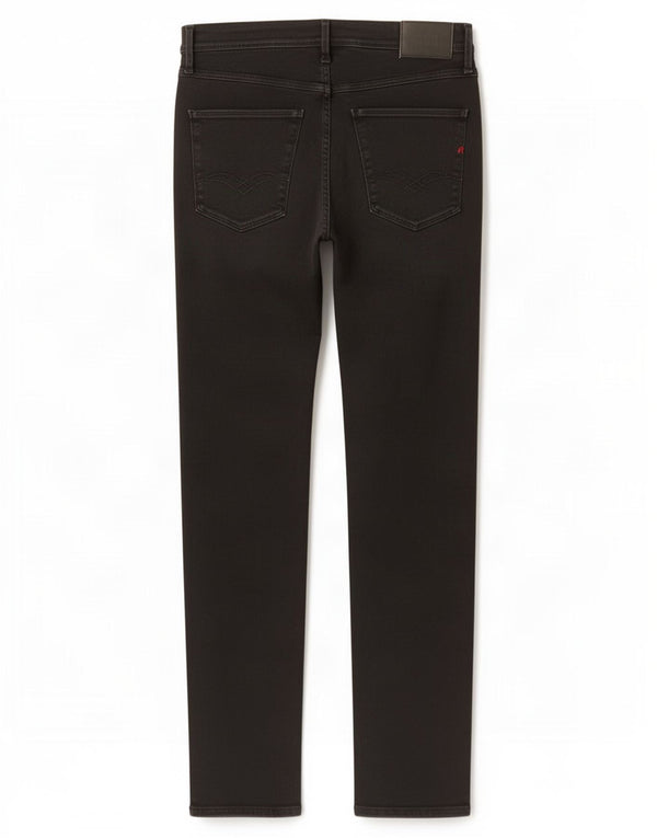 Replay Blugi Anbass Slim pentru femei W33 L32 bumbac negru