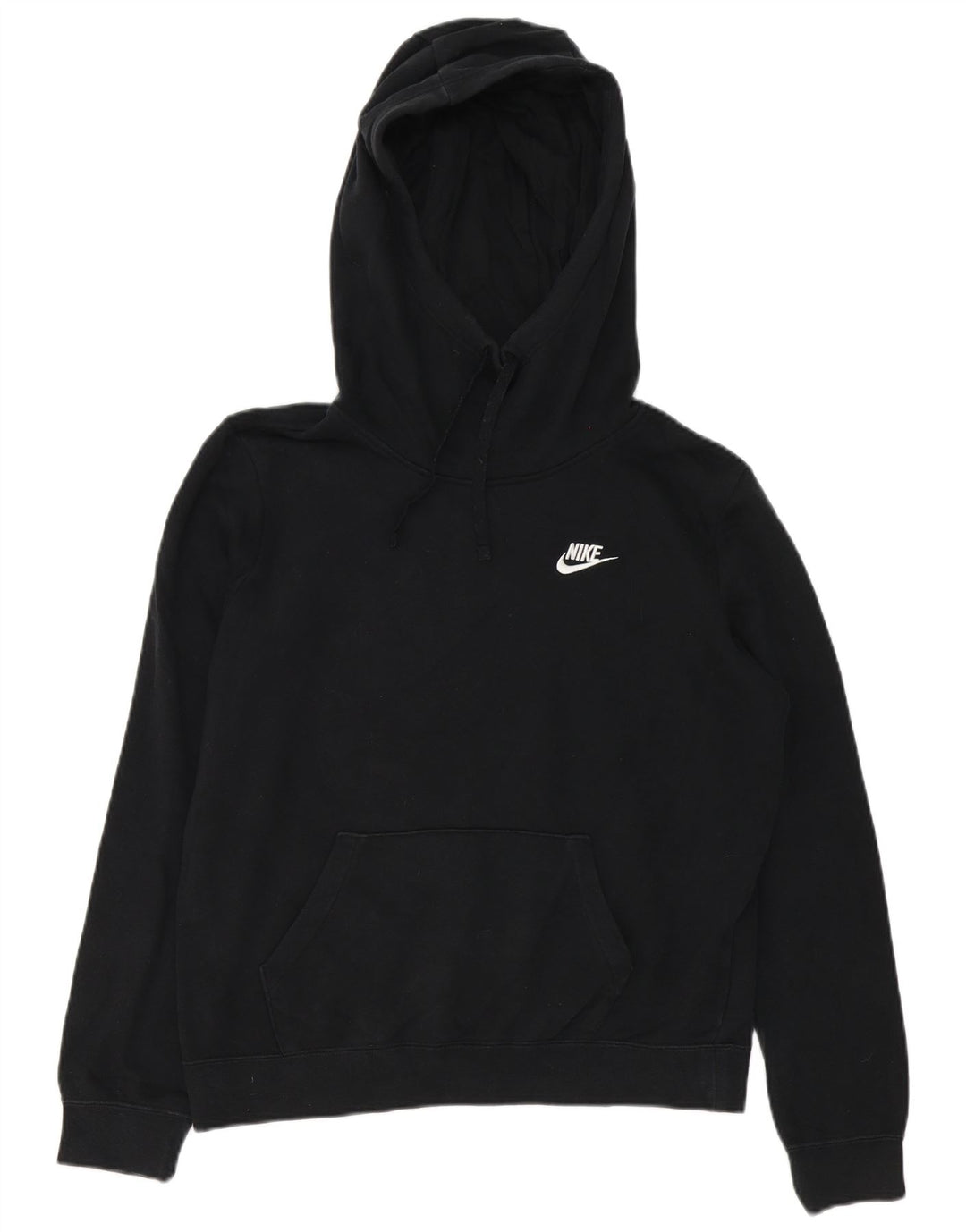 Pulover Nike pentru bărbați, bumbac mediu negru
