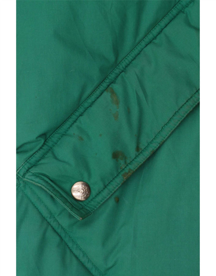 Jachetă căptușită reversibilă Diadora pentru bărbați, 40, mare, verde, poliester
