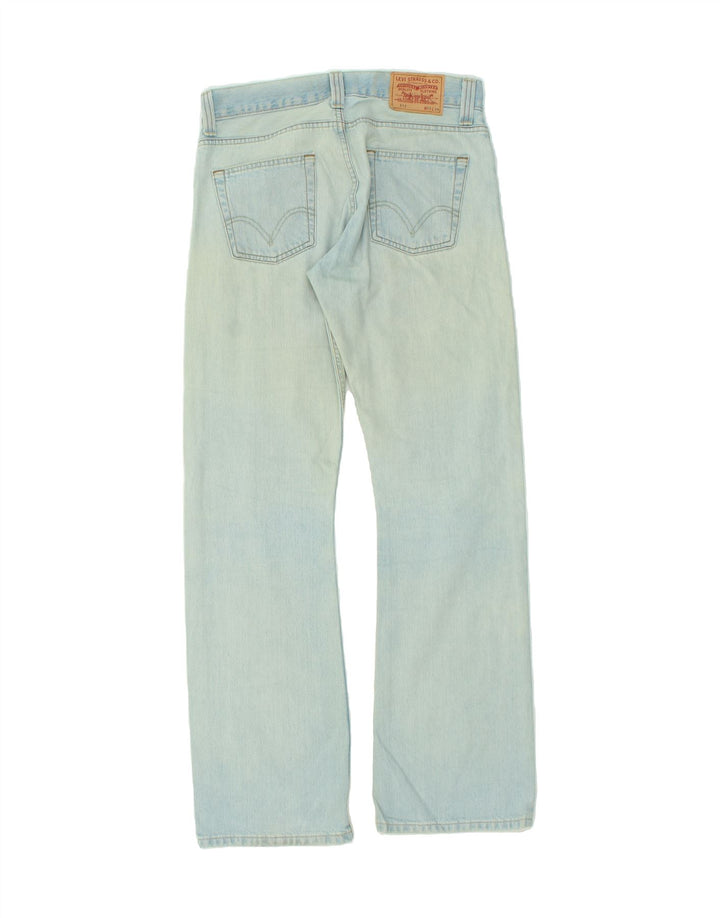 Blugi pentru bărbați LEVI'S 512 Bootcut W33 L34 Bumbac albastru