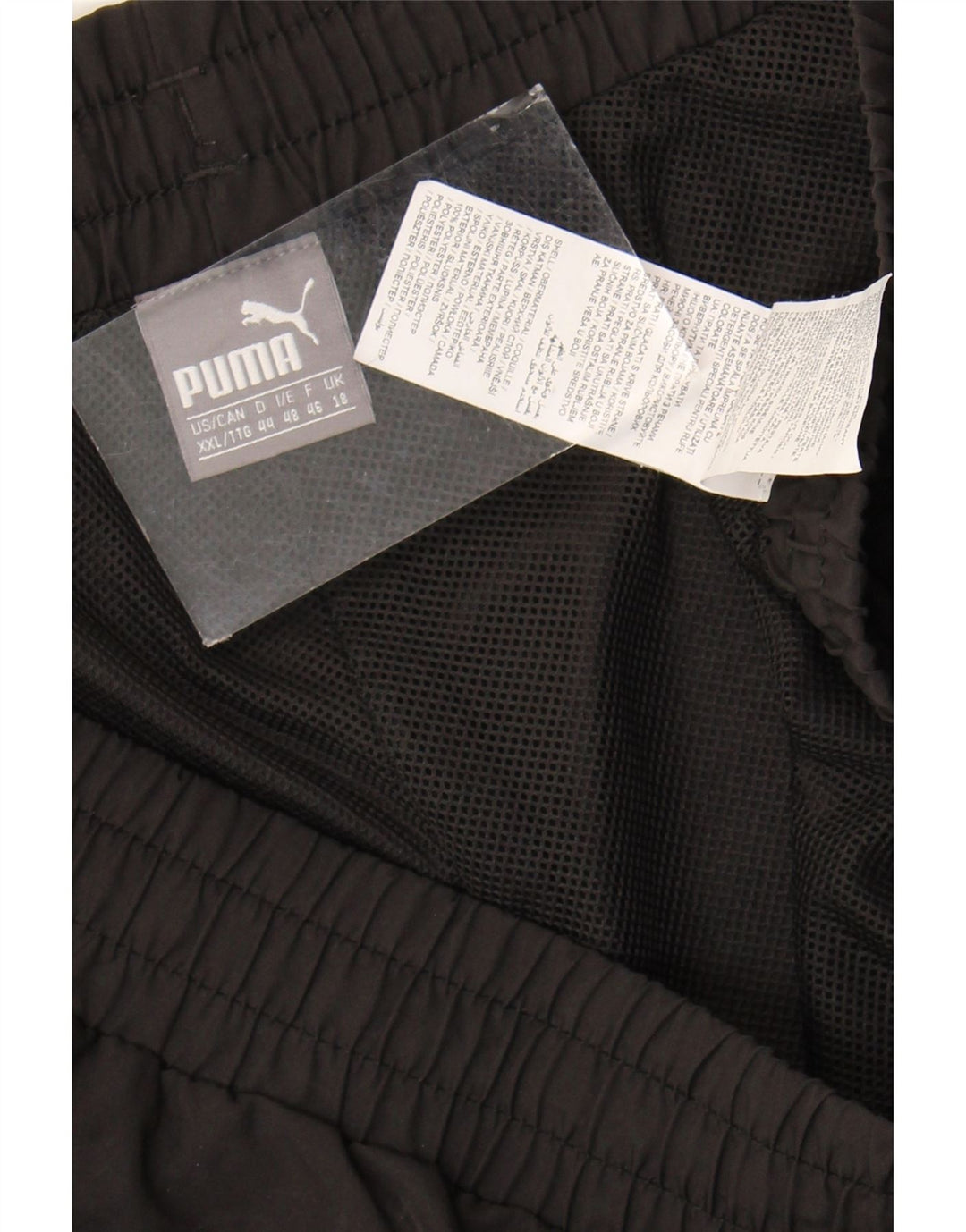 Pantaloni scurti sport Puma pentru femei UK 18 XL poliester negru