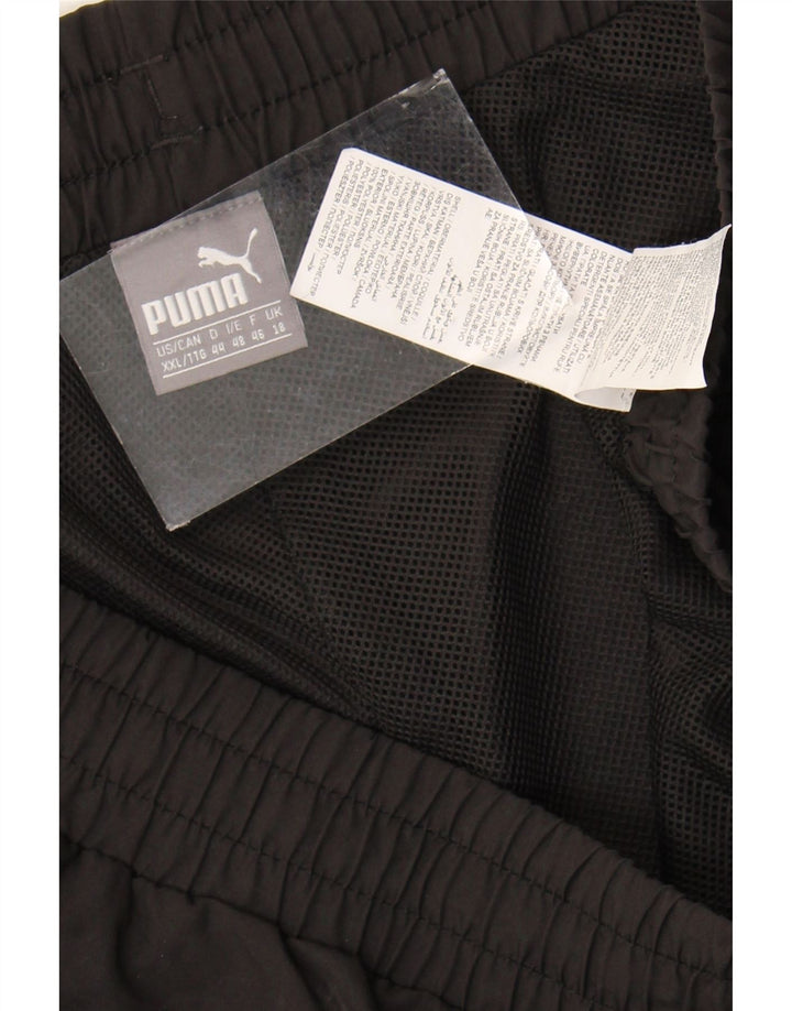 Pantaloni scurti sport Puma pentru femei UK 18 XL poliester negru