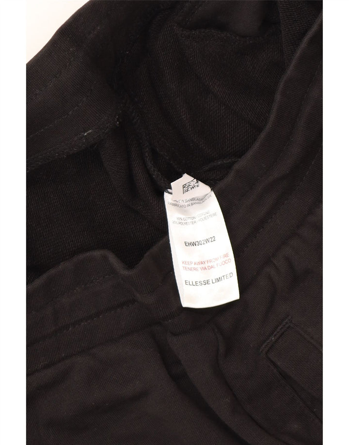 Pantaloni de trening pentru bărbați Ellesse Pantaloni de jogging Bumbac negru mic