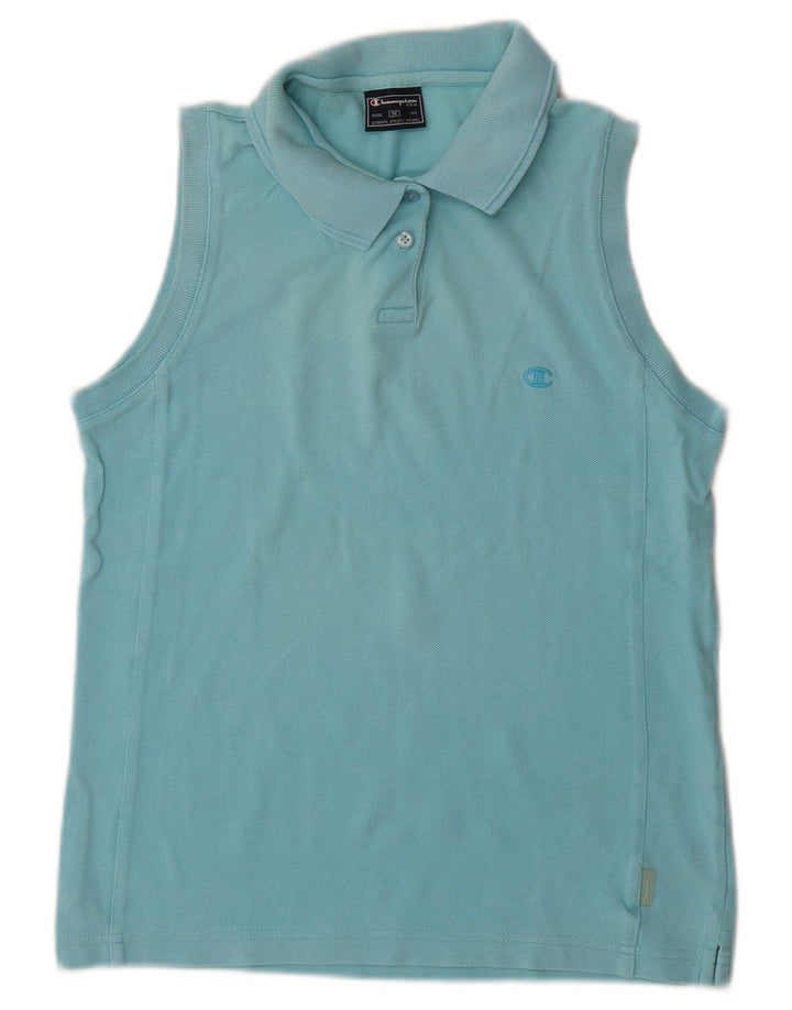 Polo fără mâneci Champion pentru femei UK 12 Medium Blue