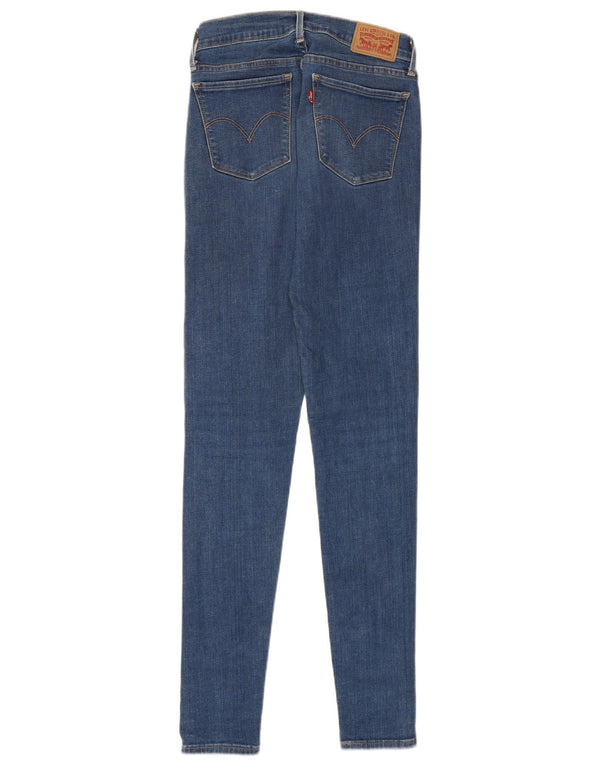 Blugi Levi's 710 Super Skinny pentru femei W26 L32 Bumbac albastru