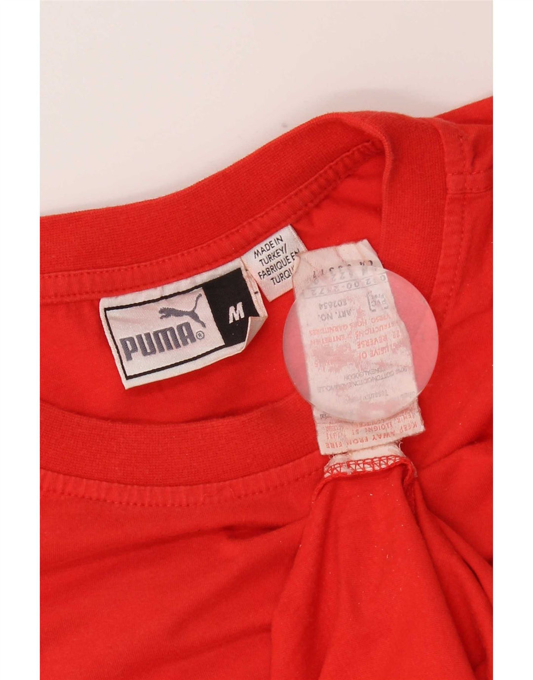 Tricou grafic pentru bărbați Puma Top, bumbac roșu mediu