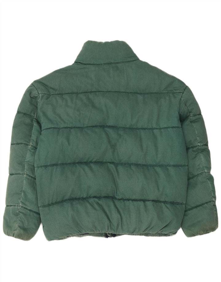 Jachetă căptușită pentru bărbați Tommy Hilfiger UK 38, bumbac verde mediu