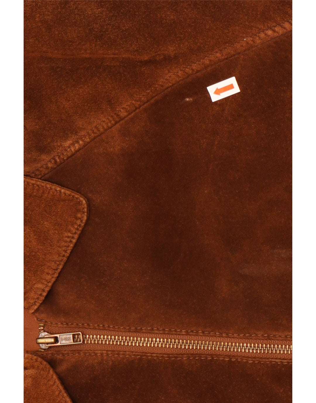 Jacheta de piele intoarsa pentru femei Conbipel IT 44 maro mediu din piele