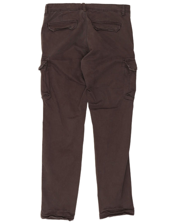 Pantaloni cargo dritti pentru bărbați OVS IT 50 Large W34 L33 Bumbac gri