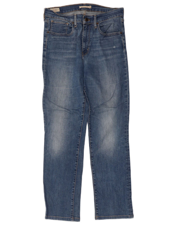 Blugi drepti Levi's 724 pentru femei L30 L28 Bumbac albastru