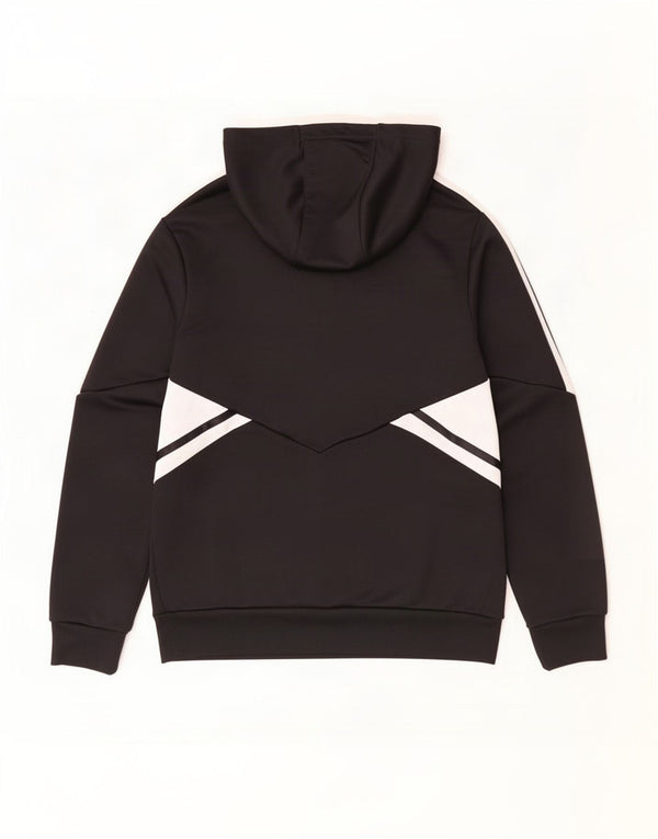 Pulover Adidas pentru băieți grafic 13-14 ani, negru