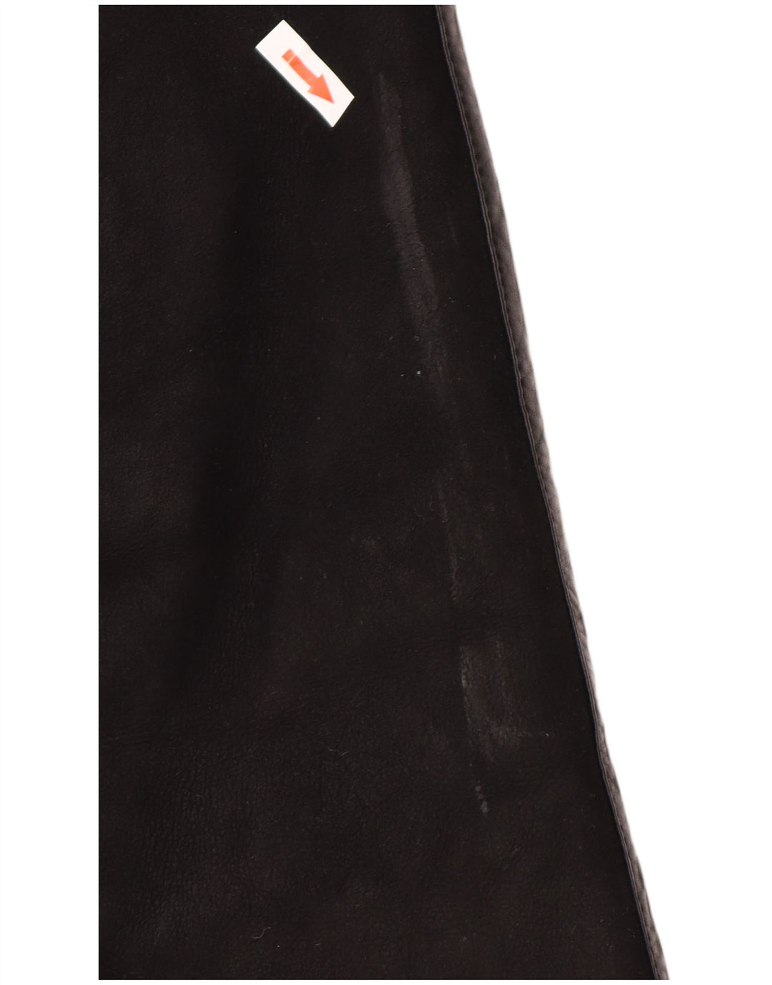 Palton supradimensionat din shearling pentru femei Skinni IT 40 Small Black Shearling