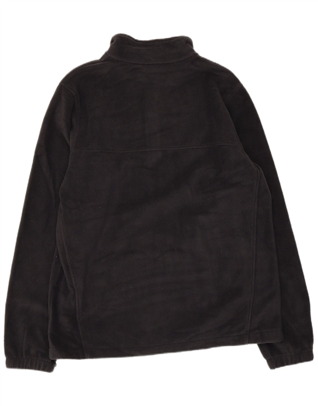 Pulover pentru bărbați COLUMBIA Crawford, cu fermoar și gât, poliester mediu negru