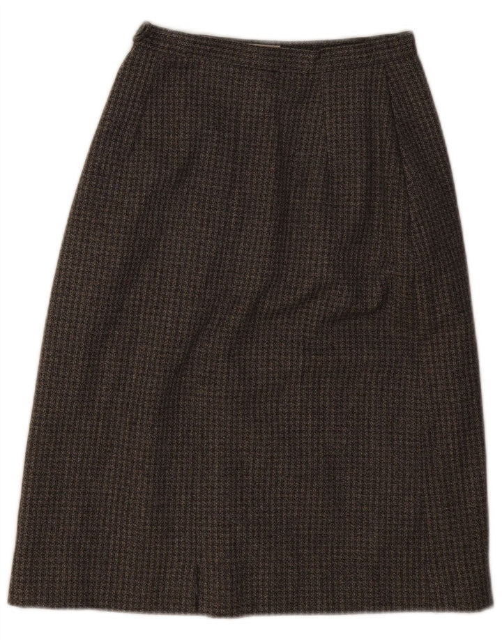 Fustă A-Line pentru Damă Vintage W22 2XS Gri Houndstooth