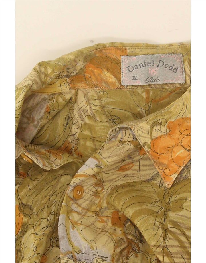 Cămașă cu mânecă scurtă pentru bărbați Daniel Dodd, mare, verde, florală
