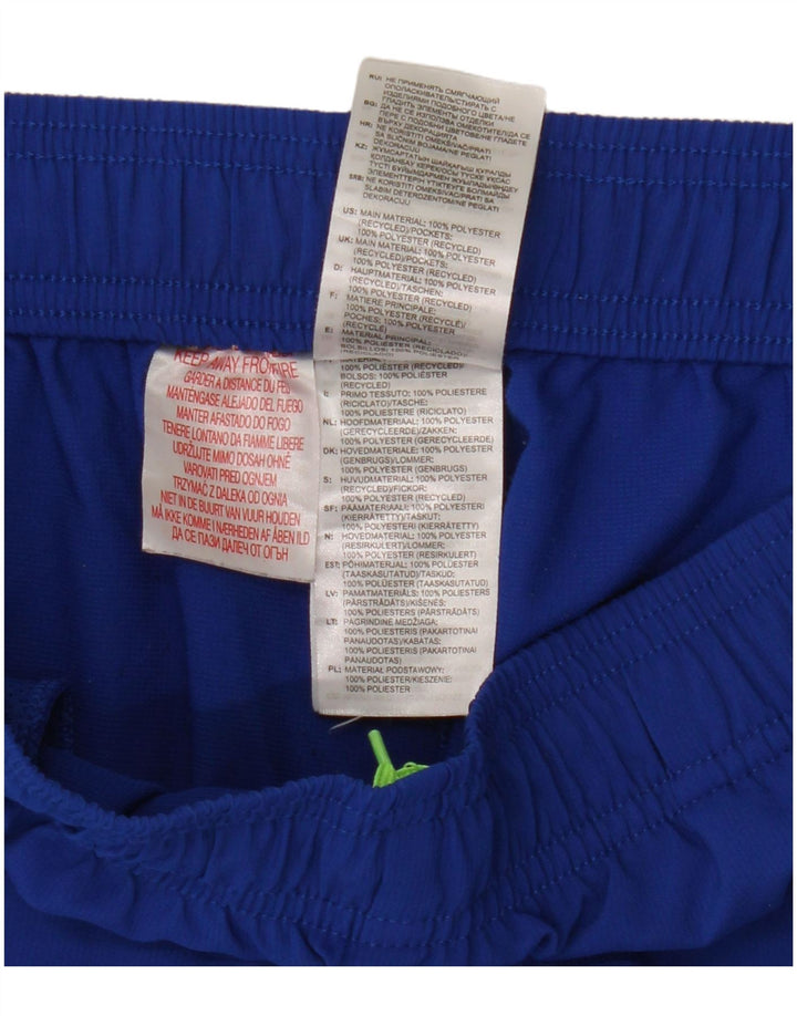 Pantaloni scurți sport adidas băieți 15-16 ani poliester albastru
