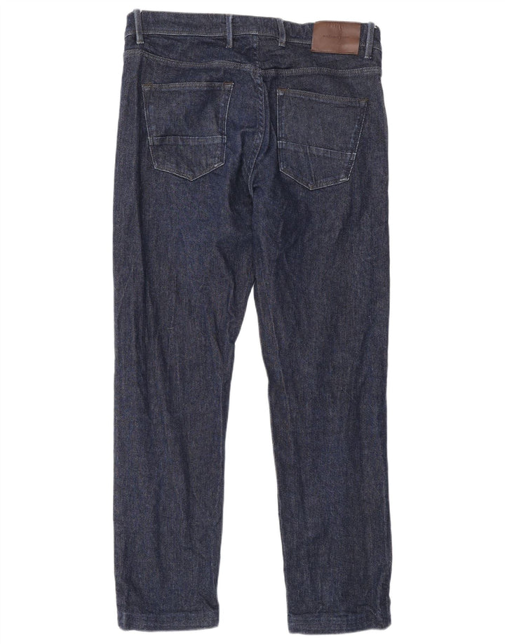 Massimo Dutti blugi bărbați slim EU 40 Medium W31 L28 bleumarin bumbac