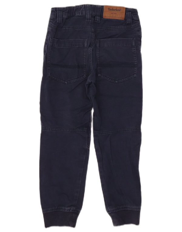 Pantaloni cargo Timberland pentru băieți 7-8 ani W22 L19 bleumarin bumbac