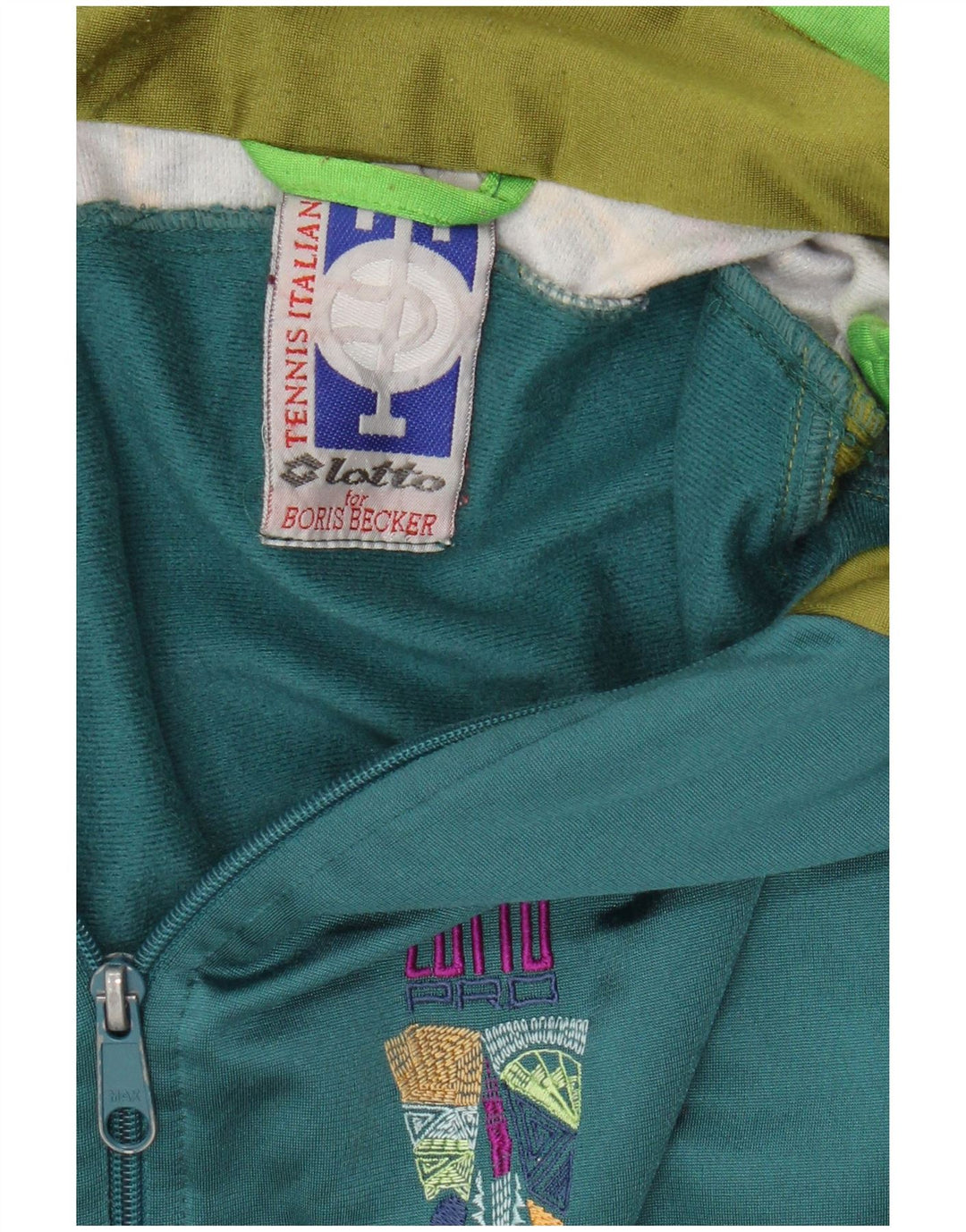 Jachetă de trening pentru bărbați Lotto, mare, verde
