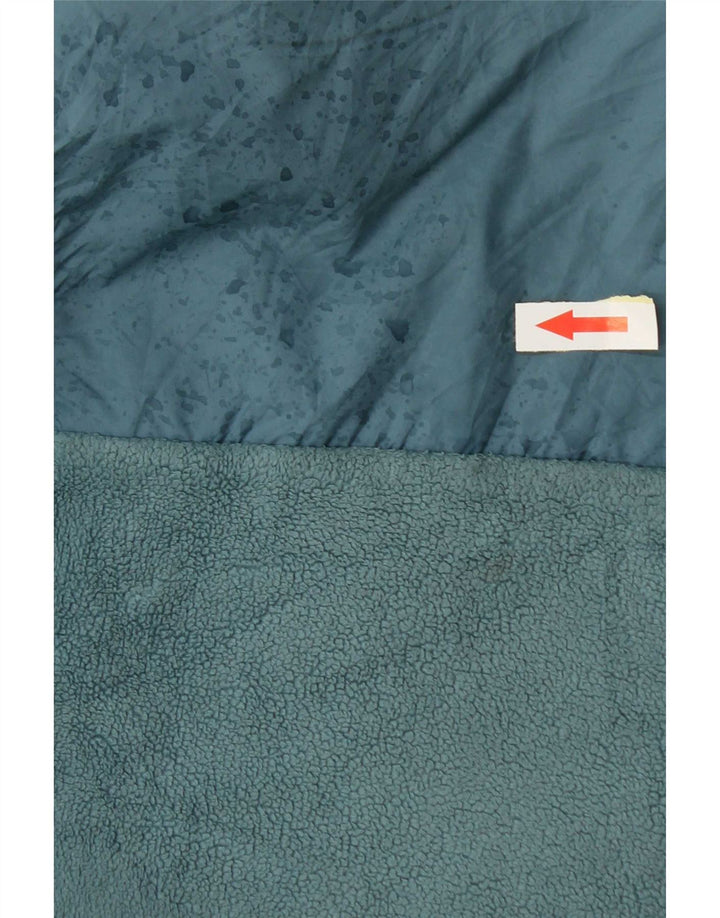 Jachetă fleece cu glugă Nike pentru femei UK 18 XL poliester albastru