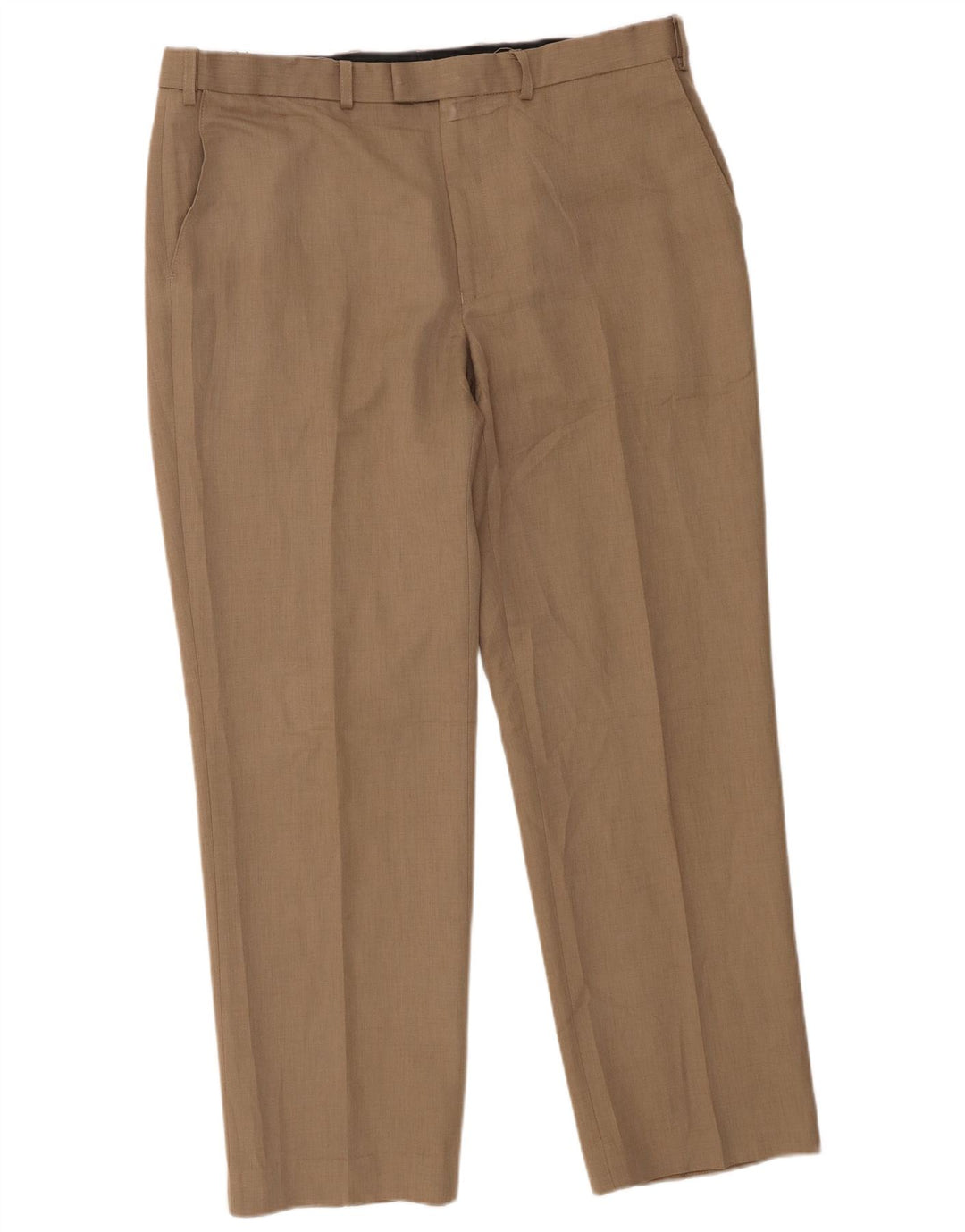 Marks & Spencer Pantaloni drepți pentru bărbați W38 L31 poliester bej