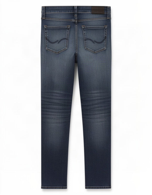 Blugi Jack & Jones GLENN Slim pentru bărbați W30 L32 bumbac albastru