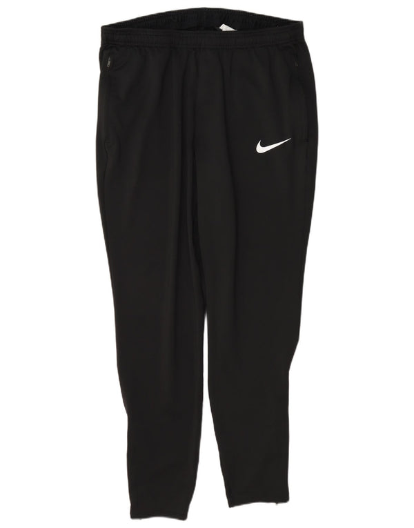Pantaloni de trening Nike Dri Fit Slim pentru bărbați, mari, negru, poliester color bloc