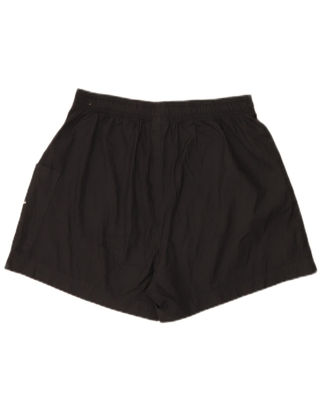 Pantaloni scurti sport grafic Nike pentru femei UK 16, mari, negru, poliester color bloc
