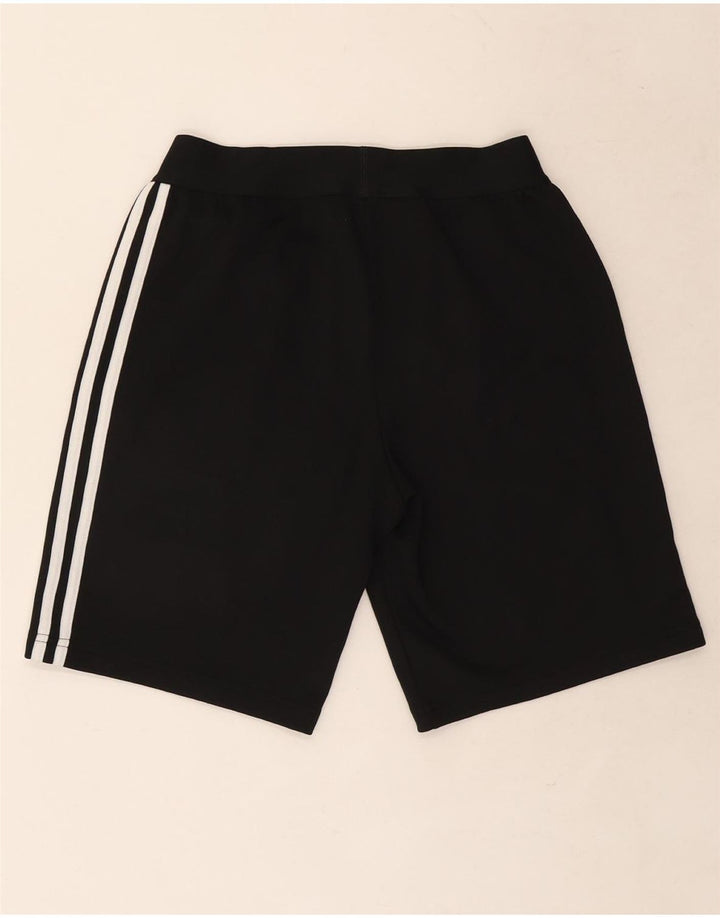 Pantaloni scurți sport Predator Adidas băieți 13-14 ani poliester negru